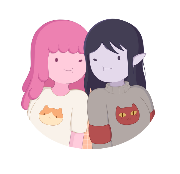 Bubbline Sticker 3" by 2.9" in by @kreve44